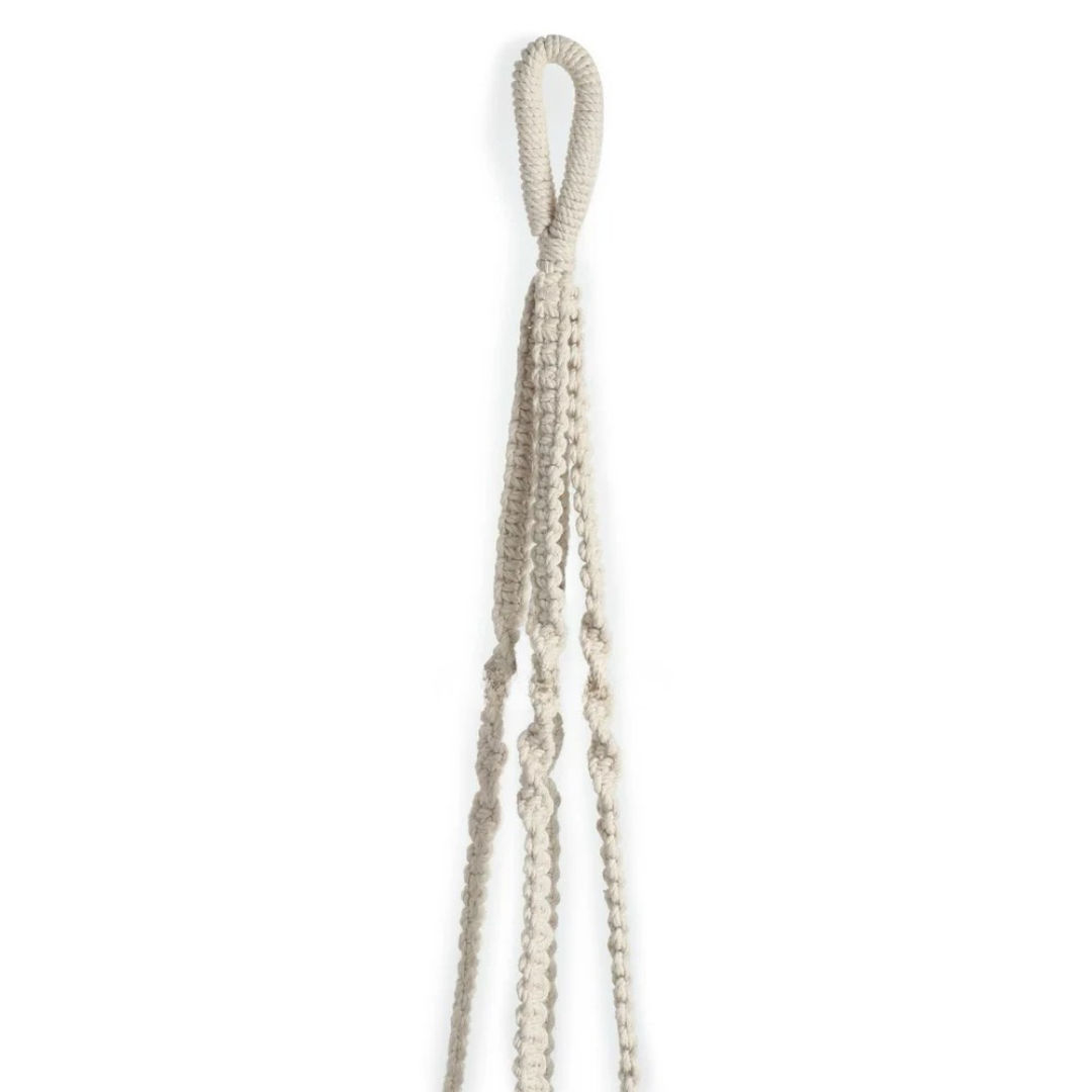 Sustainable Macrame Plant Hanger Environmentally Friendly Hanging Planter Option